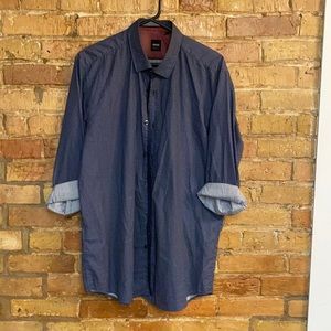 Men’s size large Hugo boss dress shirt